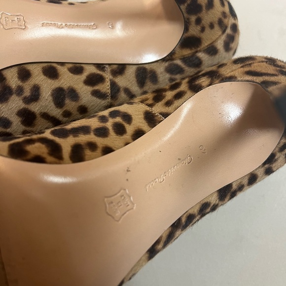 Gianvito Rossi calf hair leopard print pumps 40 - Picture 4 of 7